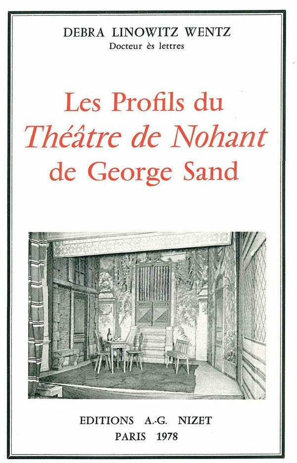 Les Profils du Théâtre de Nohant de George Sand