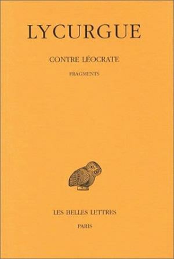 Contre Léocrate. Fragments