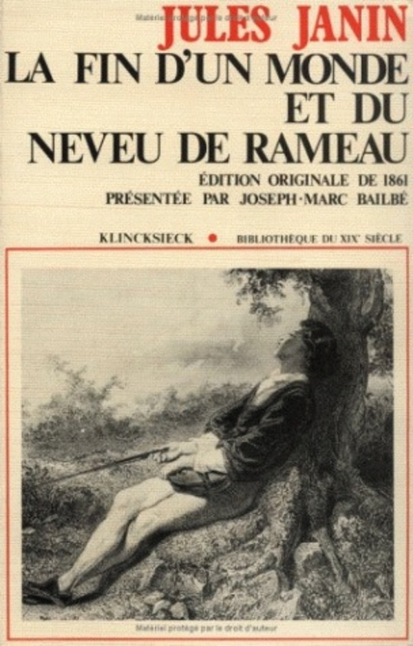 La Fin d'un monde et du Neveu de Rameau