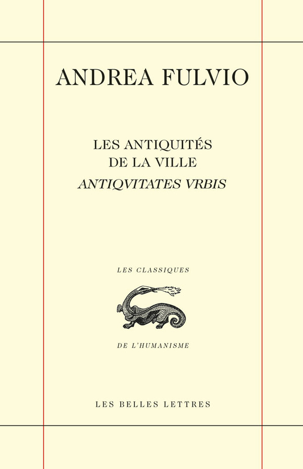 Les Antiquités de la ville / Antiqvitates vrbis