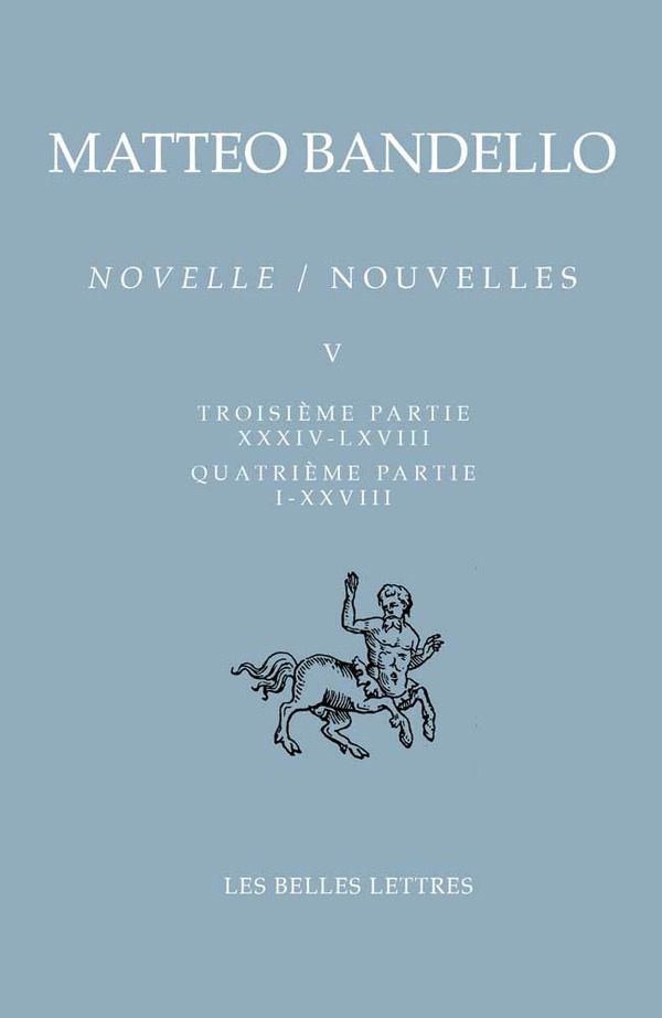 Nouvelles / Novelle. Tome V